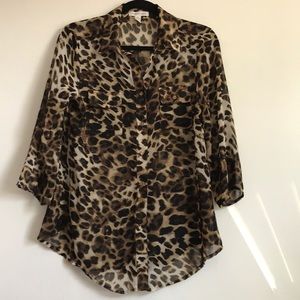 Leopard Blouse